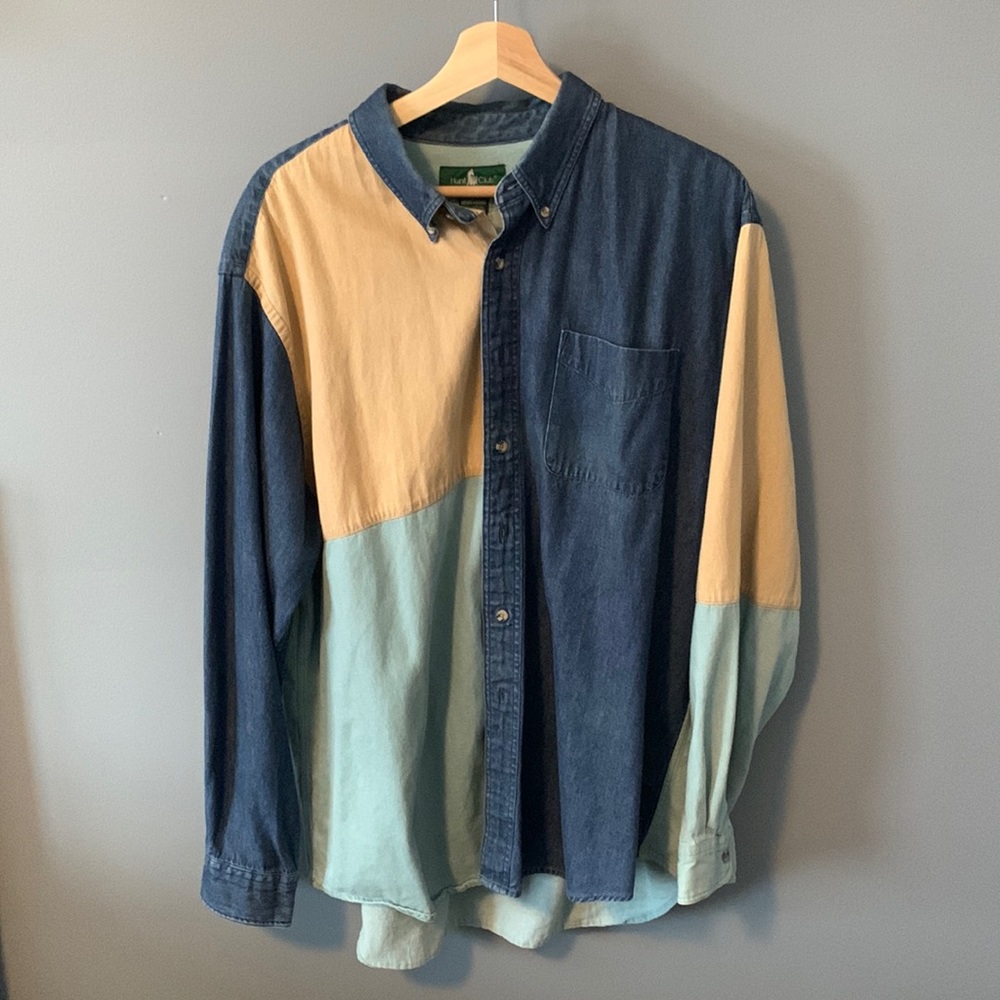 Hunt Club Multicoloured button down.